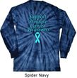 Support Prostate Cancer Long Sleeve Tie Dye Shirt
