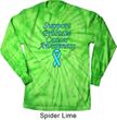 Support Prostate Cancer Long Sleeve Tie Dye Shirt