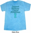 Support Prostate Cancer Mineral Washed Tie Dye T-Shirt