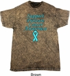 Support Prostate Cancer Mineral Washed Tie Dye T-Shirt