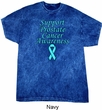 Support Prostate Cancer Mineral Washed Tie Dye T-Shirt