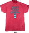 Support Prostate Cancer Mineral Washed Tie Dye T-Shirt
