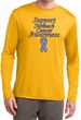 Support Stomach Cancer Awareness Dry Wicking Long Sleeve