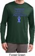 Support Stomach Cancer Awareness Dry Wicking Long Sleeve