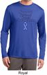 Support Stomach Cancer Awareness Dry Wicking Long Sleeve