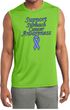 Support Stomach Cancer Awareness Dry Wicking Sleeveless Shirt