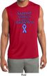 Support Stomach Cancer Awareness Dry Wicking Sleeveless Shirt