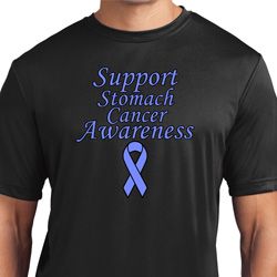 Support Stomach Cancer Awareness Dry Wicking T-shirt