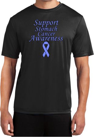 Support Stomach Cancer Awareness Dry Wicking T-shirt