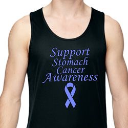 Support Stomach Cancer Awareness Dry Wicking Tank Top