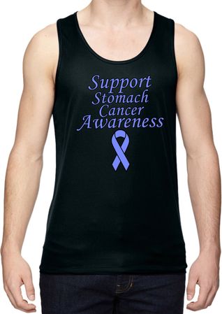 Support Stomach Cancer Awareness Dry Wicking Tank Top