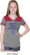 Support Stomach Cancer Awareness Girls Football Tee