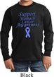 Support Stomach Cancer Awareness Kids Long Sleeve