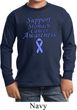 Support Stomach Cancer Awareness Kids Long Sleeve