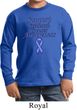 Support Stomach Cancer Awareness Kids Long Sleeve