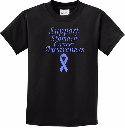 Support Stomach Cancer Awareness Kids T-shirt