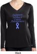 Support Stomach Cancer Awareness Ladies Dry Wicking Long Sleeve