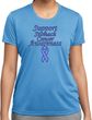 Support Stomach Cancer Awareness Ladies Dry Wicking T-shirt