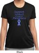 Support Stomach Cancer Awareness Ladies Dry Wicking T-shirt