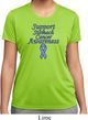 Support Stomach Cancer Awareness Ladies Dry Wicking T-shirt