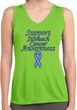 Support Stomach Cancer Awareness Ladies Dry Wicking Tank Top