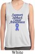 Support Stomach Cancer Awareness Ladies Dry Wicking Tank Top