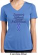 Support Stomach Cancer Awareness Ladies Dry Wicking V-neck