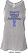 Support Stomach Cancer Awareness Ladies Flowy Racerback