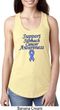 Support Stomach Cancer Awareness Ladies Ideal Racerback