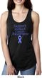 Support Stomach Cancer Awareness Ladies Ideal Racerback