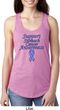 Support Stomach Cancer Awareness Ladies Ideal Racerback