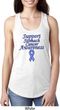 Support Stomach Cancer Awareness Ladies Ideal Racerback