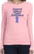 Support Stomach Cancer Awareness Ladies Long Sleeve