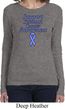 Support Stomach Cancer Awareness Ladies Long Sleeve