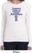 Support Stomach Cancer Awareness Ladies Long Sleeve