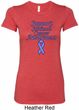 Support Stomach Cancer Awareness Ladies Longer Length Shirt