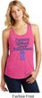 Support Stomach Cancer Awareness Ladies Racerback
