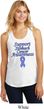 Support Stomach Cancer Awareness Ladies Racerback