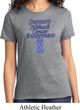 Support Stomach Cancer Awareness Ladies T-shirt