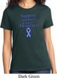Support Stomach Cancer Awareness Ladies T-shirt
