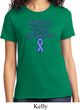 Support Stomach Cancer Awareness Ladies T-shirt