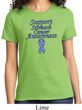 Support Stomach Cancer Awareness Ladies T-shirt