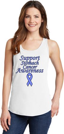 Support Stomach Cancer Awareness Ladies Tank Top