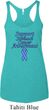 Support Stomach Cancer Awareness Ladies Tri Blend Racerback