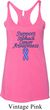 Support Stomach Cancer Awareness Ladies Tri Blend Racerback