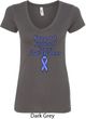 Support Stomach Cancer Awareness Ladies V-Neck