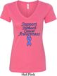 Support Stomach Cancer Awareness Ladies V-Neck