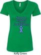 Support Stomach Cancer Awareness Ladies V-Neck