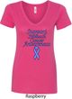 Support Stomach Cancer Awareness Ladies V-Neck