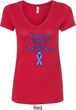 Support Stomach Cancer Awareness Ladies V-Neck